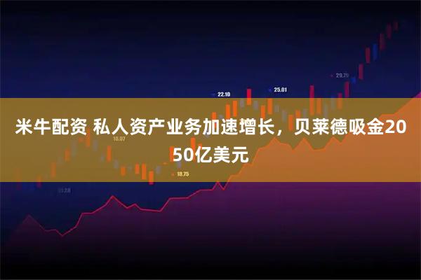 米牛配资 私人资产业务加速增长，贝莱德吸金2050亿美元