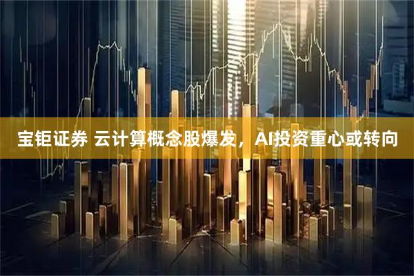 宝钜证券 云计算概念股爆发，AI投资重心或转向